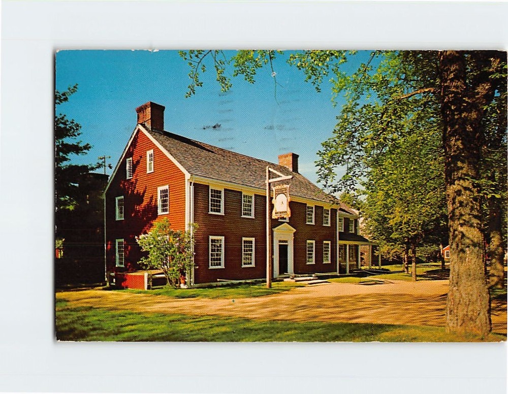 Postcard The Tavern at Old Sturbridge Village Sturbridge Massachusetts USA