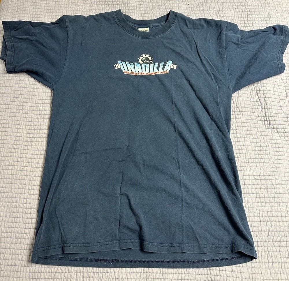 Y2K ATV MX Northeastern National Unadilla 2005 Mens Large Navy Motocross T Shirt