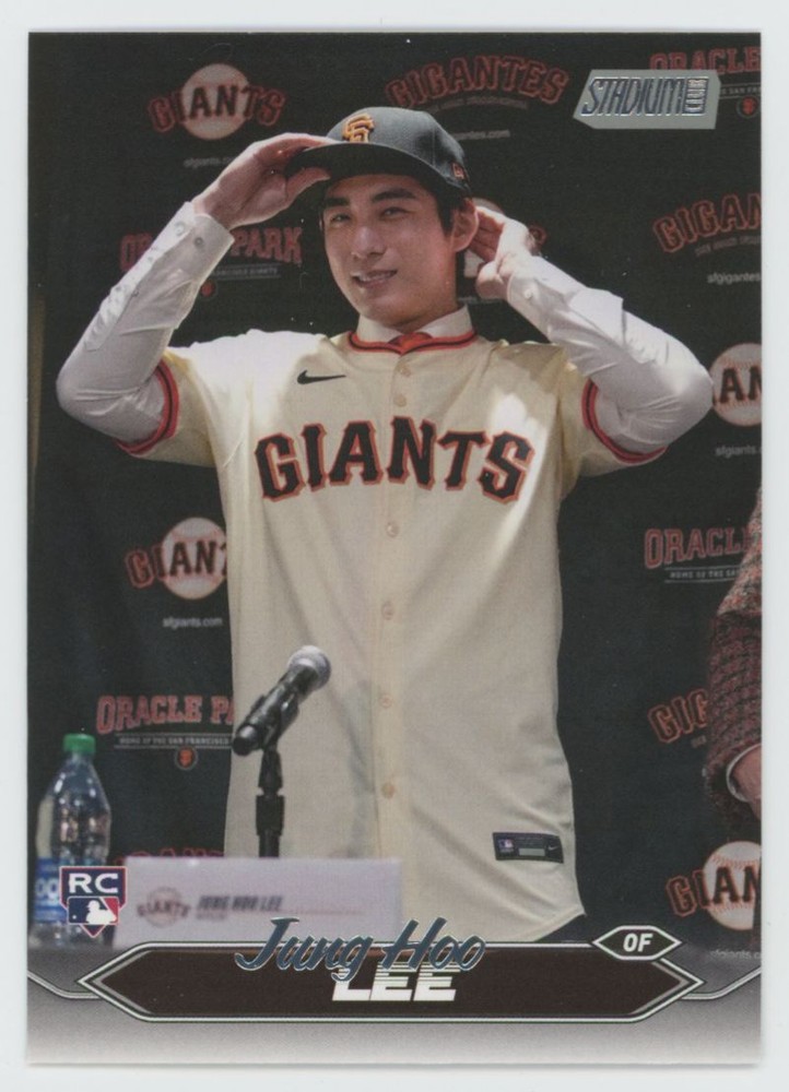 2024 Topps Stadium Club Base Jung Hoo Lee RC San Francisco Giants #274