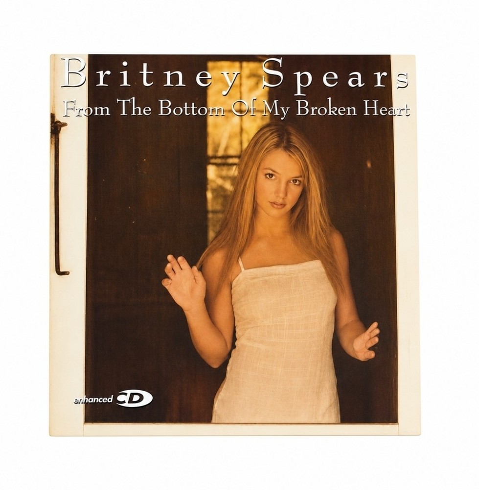 Y2k Britney Spears 1999 CD Single From The Bottom Of My Broken Heart Enhanced