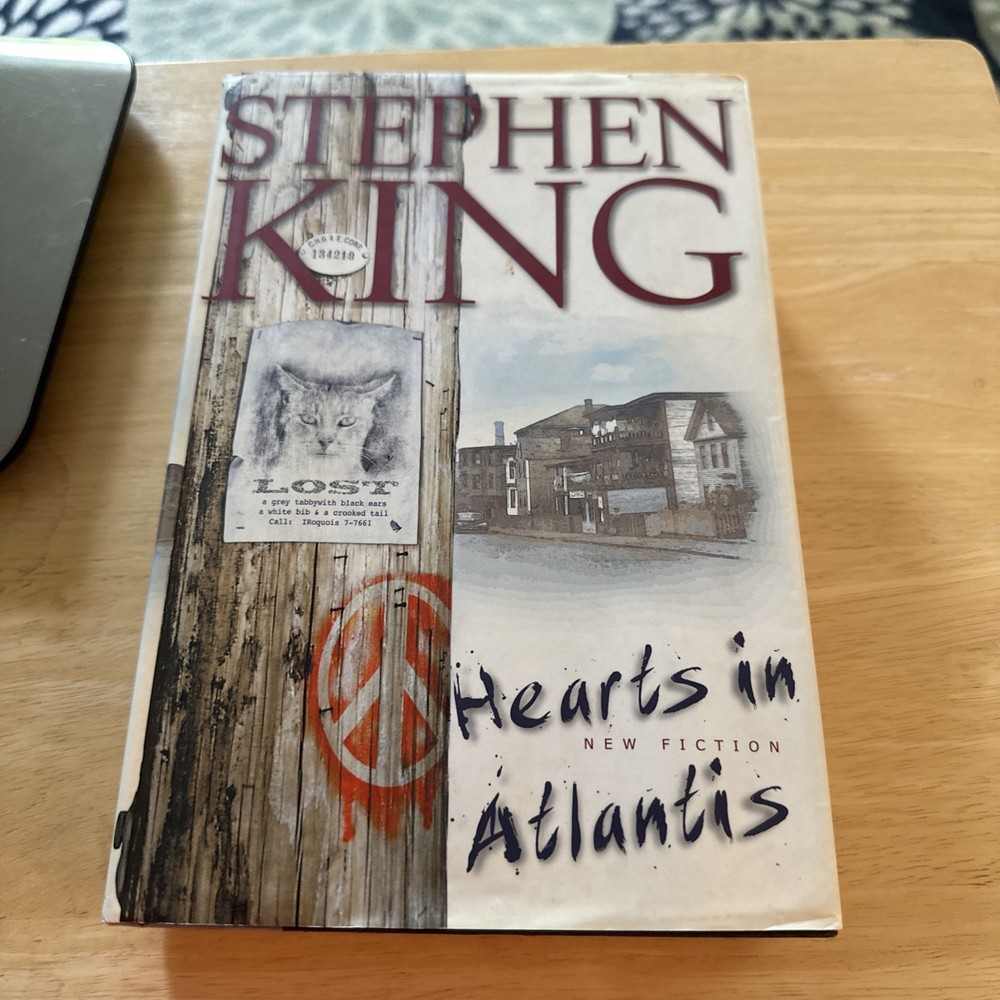 Stephen King Hearts in Atlantis 1999 Scribner Hardcover w/DJ 1st/1st Printing