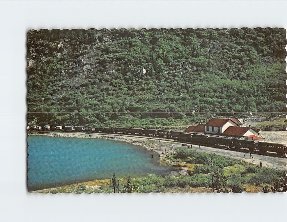 Postcard White Pass & Yukon Lake Bennett Canada