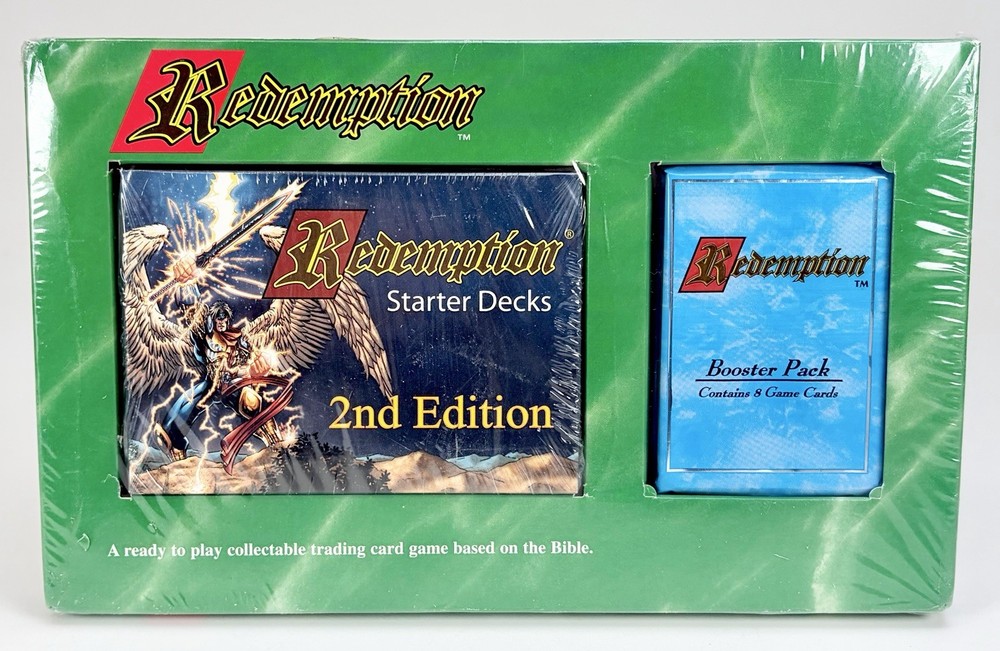 Redemption Trading Card Game 2nd Edition Starter Decks Gift Set - NEW Sealed!