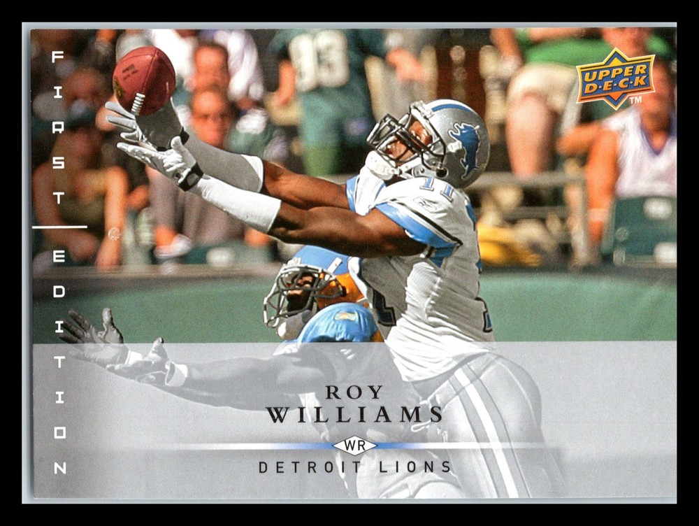 2008 Upper Deck First Edition #52 Roy Williams Detroit Lions