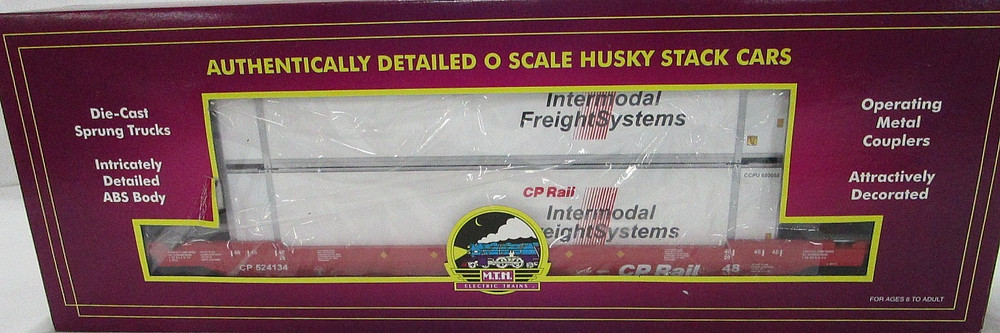 MTH 20-95014  CP Rail Husky Stack car #524134 LN