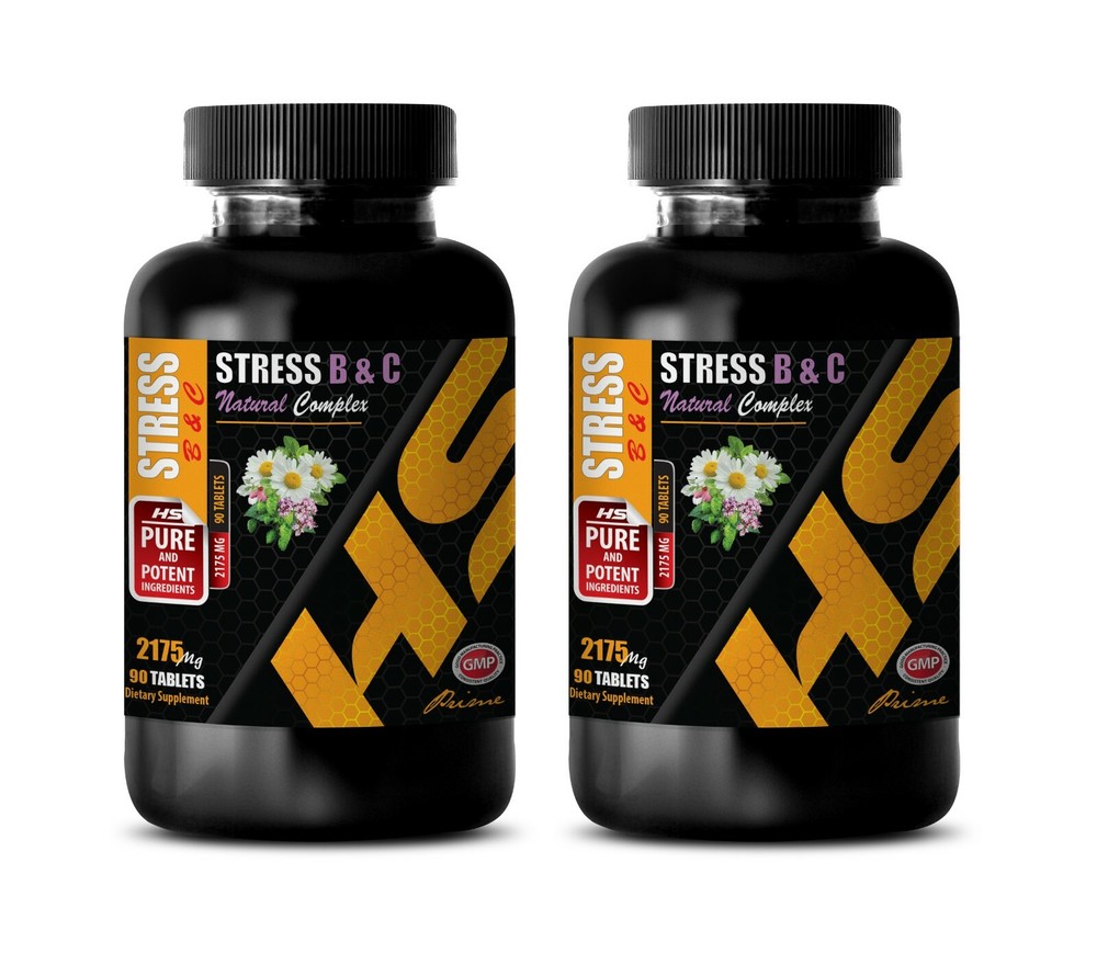 b stress-FREE formula - STRESS B & C - immune support vitamins 2 BOTTLE