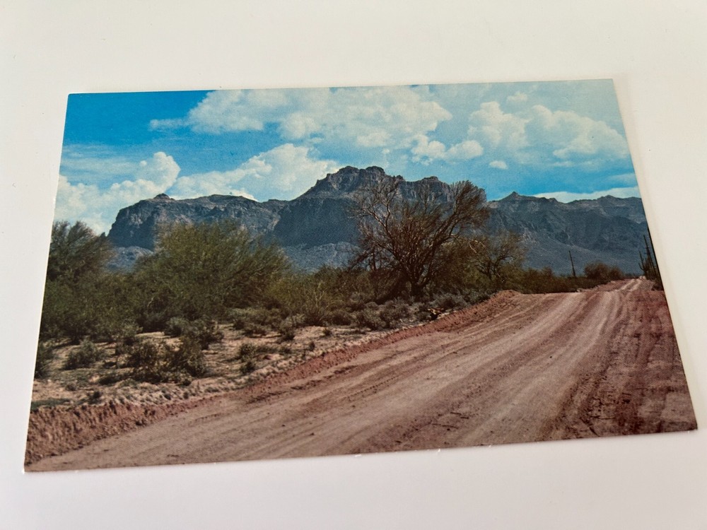 Superstition Mountains Mesa Arizona Postcard