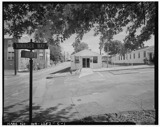 Atlanta Georgia Fort McPherson WWII Station Hospital 1942 Barracks Nininger Way