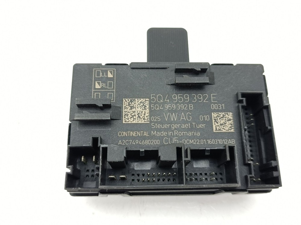 5Q4959392E COMFORT MODULE / 230739 FOR SKODA OCTAVIA III 5E3, NL3, NR3 1.6 TD