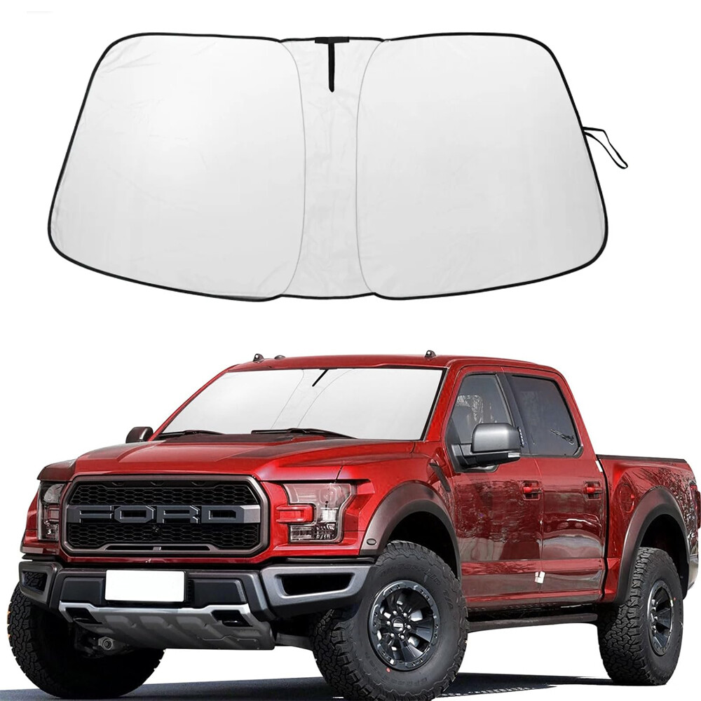 Foldable UV Block Front Windshield Sun Shade for Ford F-150 2009-2014