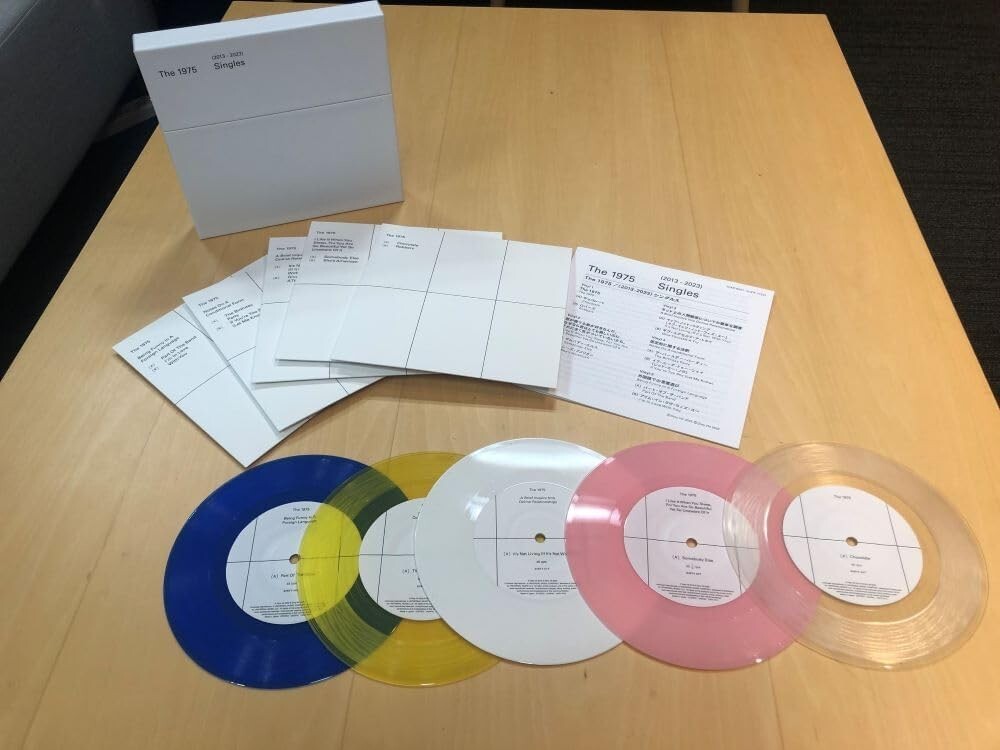 Analog the 1975 2013-2023 singles 7inch analog box Japan Free Expedited