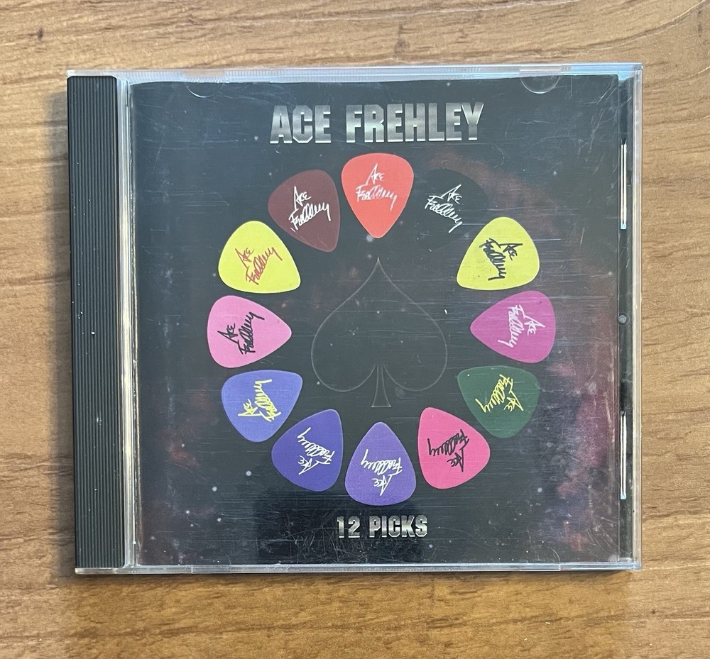 12 Picks by ACE FREHLEY CD Megaforce 1997 Collectible Good Condition Ships Fast
