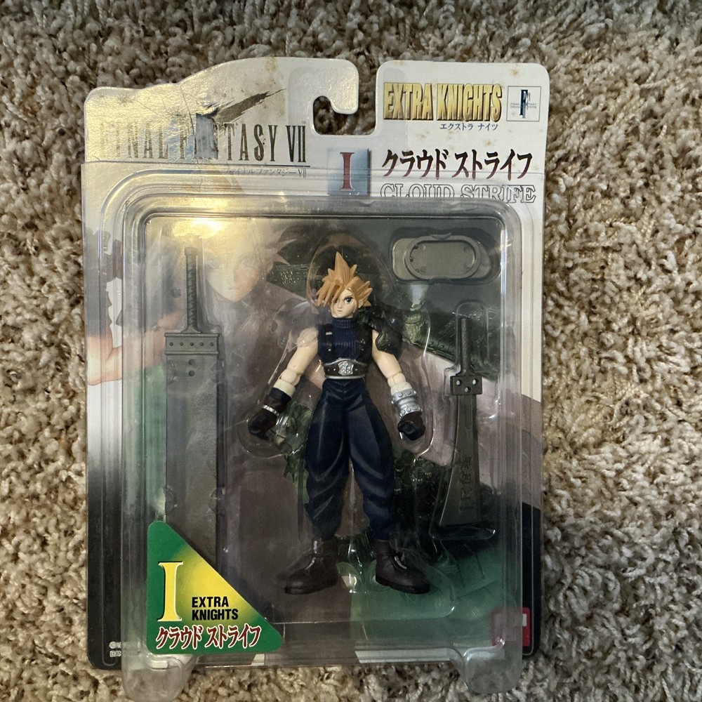 Bandai Final Fantasy VII Extra Knights Cloud Strife Action Figure 1997