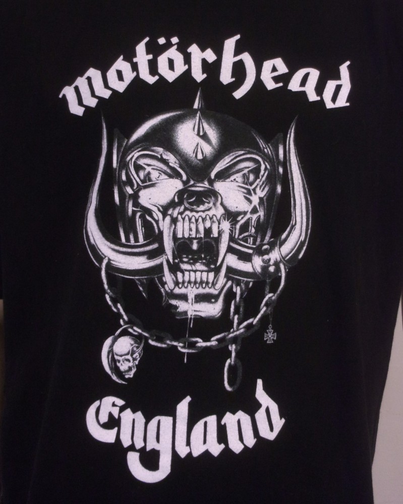 vintage 00s Motorhead T-Shirt Classic Heavy Metal Punk Hard Rock Lemmy SZ XL
