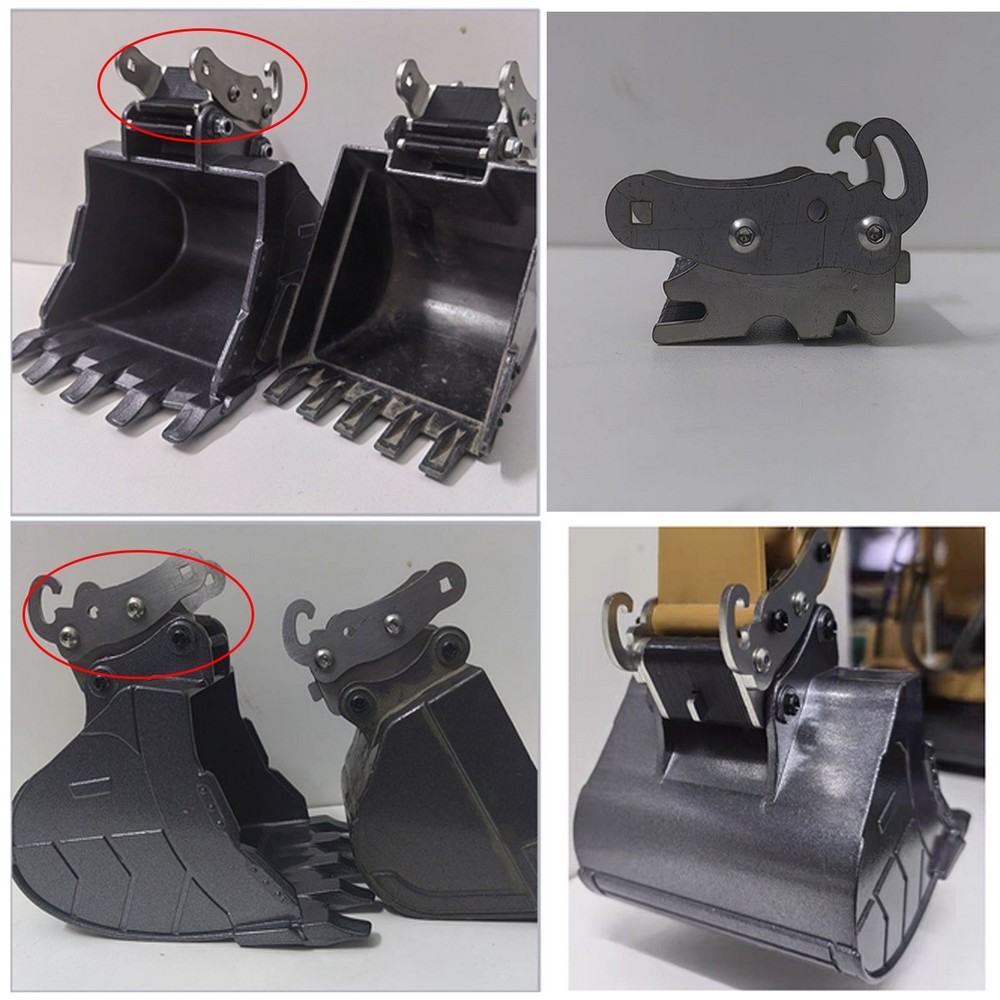Manual Bucket Changer for Huina 350/550/560/580/592/593/594/1580 RC Excavator