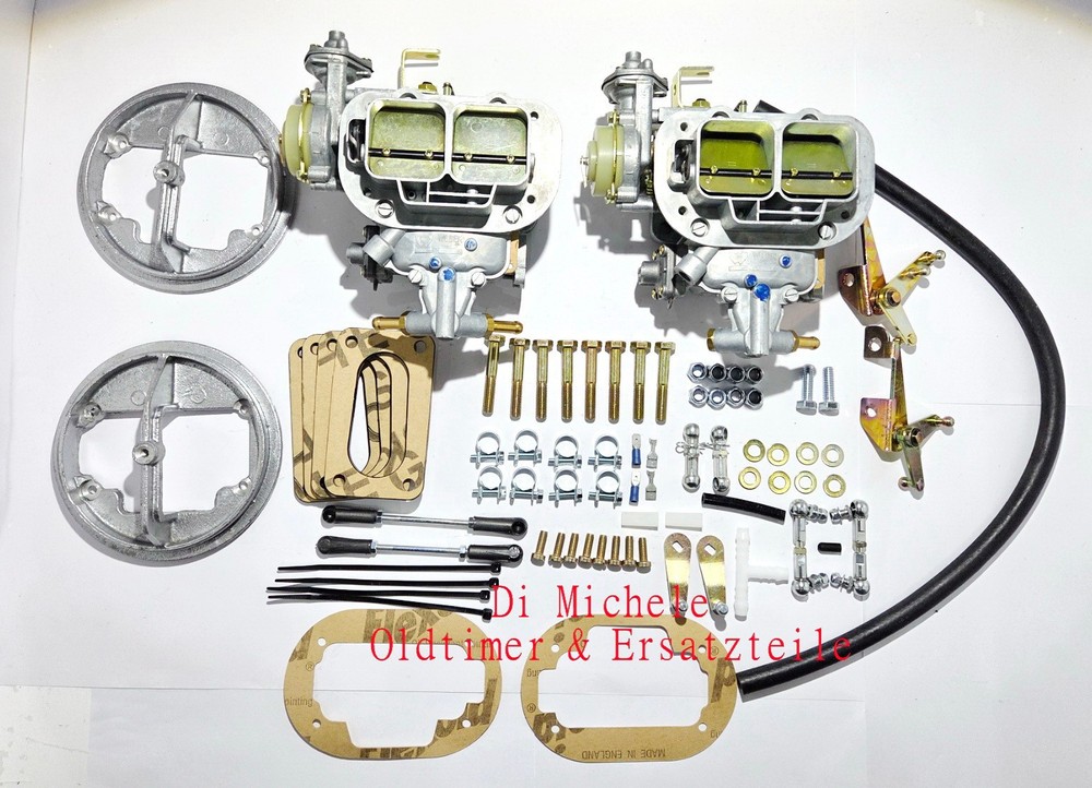 Conversion Kit, 2x 32/36 Dgav Weber Carburetor, Mercedes, Spare Inat Zenith, B.