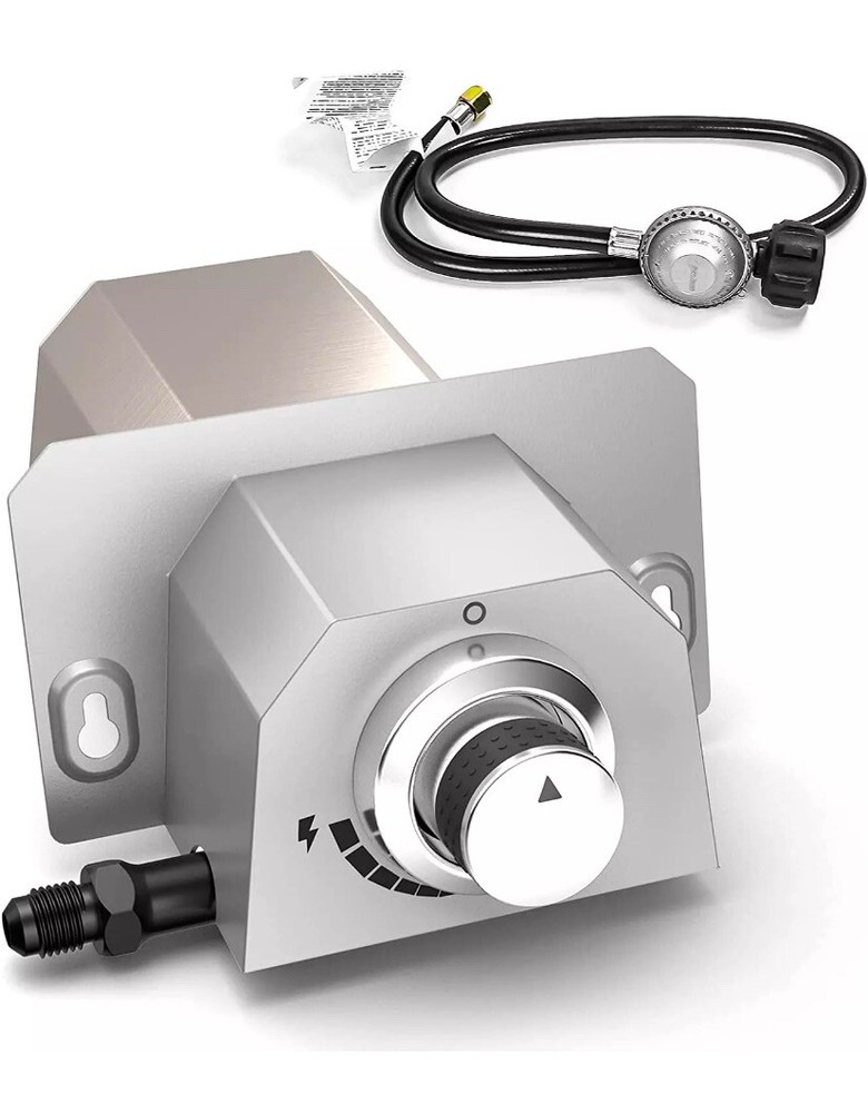 Gas Burner for Ooni Karu 12-Pizza Oven,Replacement for Fyra 12with Gas Converter