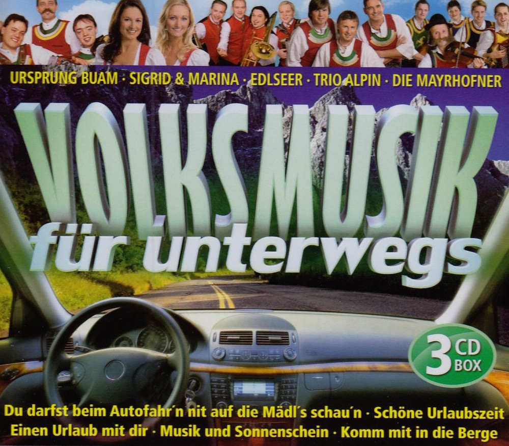 Various Volksmusik Für Unterwegs (CD) (UK IMPORT)All Tariffs and Duties included - no additional charges