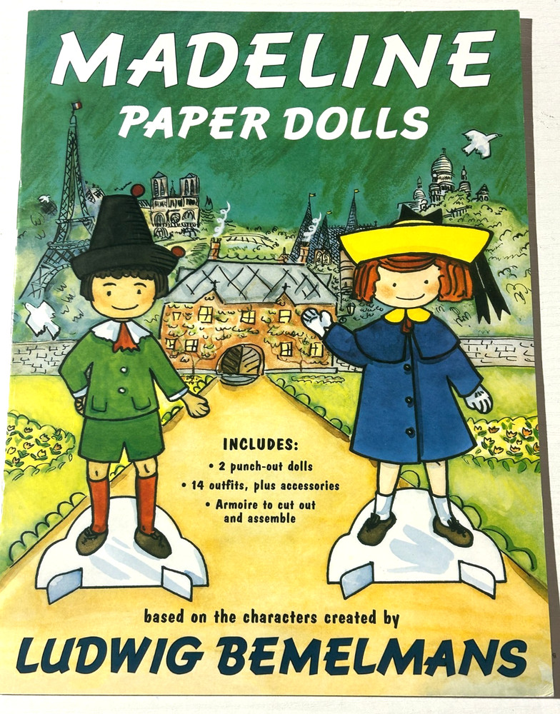 Paper Doll Book UNUSED Madeline Armoire