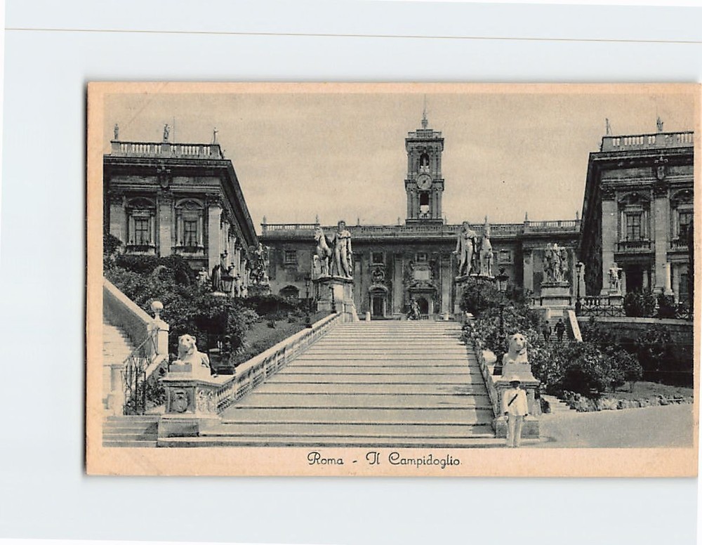 Postcard Il Campidoglio Rome Italy
