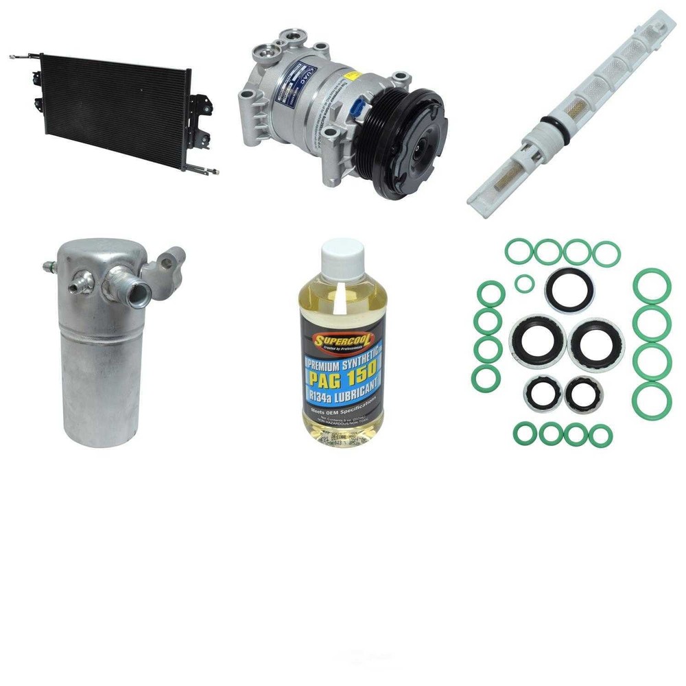 A/C Compressor Kit with Condenser UAC KT 3221A Replacement