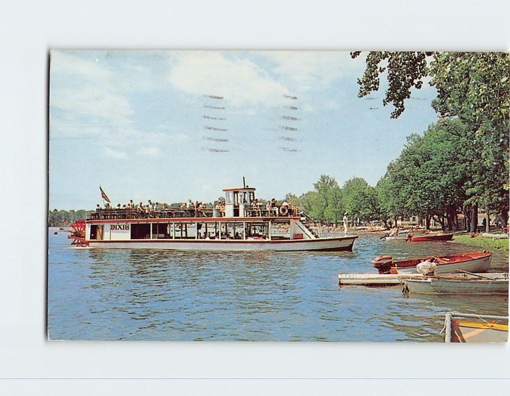 Postcard The Dixie Epworth Forest Lake Webster North Webster Indiana USA