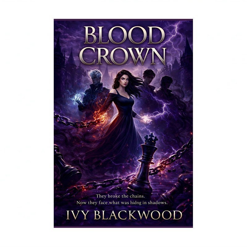 Blood Crown: A Reverse Harem Paranormal Romance (The Blackthorn Academy Serie...