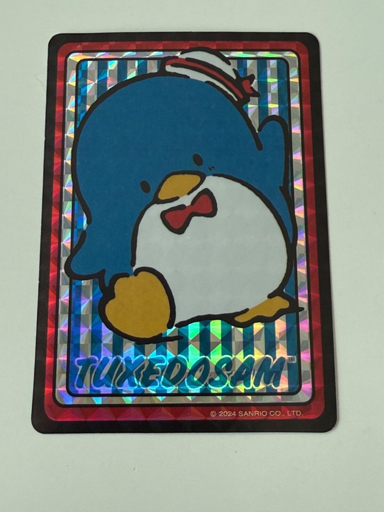 Hello Kitty and Friends Holographic Trading Stickers TUXEDOSAM Stripes
