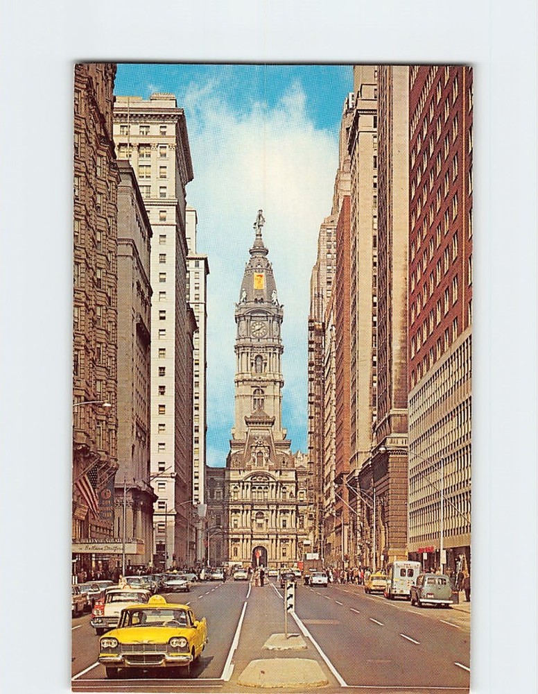 Postcard City Hall Philadelphia Pennsylvania USA