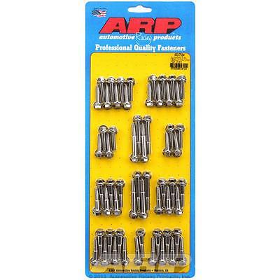 Arp 400-7534, Kit Polished Stainless Steel Valve Cover Bolt Kit 6Pt Fits Gm Dura