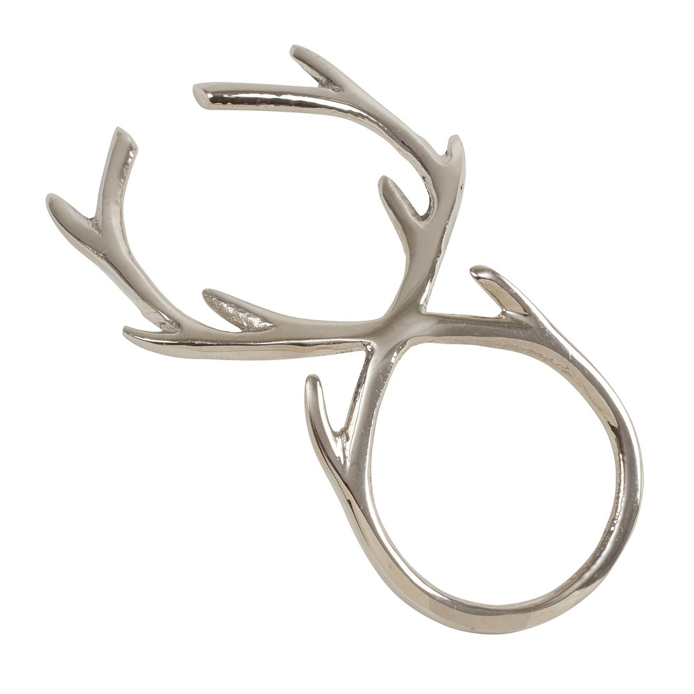 Antler Napkin Ring Set of 4 - 1.5