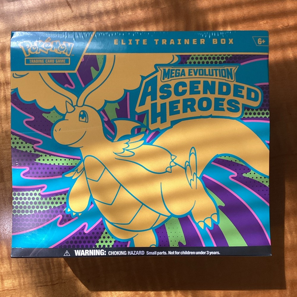 NEW SEALED Pokémon Ascended Heroes Elite Trainer Box