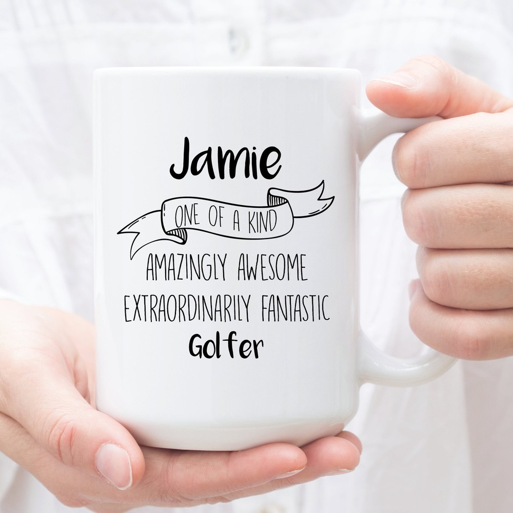 Personalized Coffee Mug For Golfer Custom Gifts For Golfer Perfect Christmas