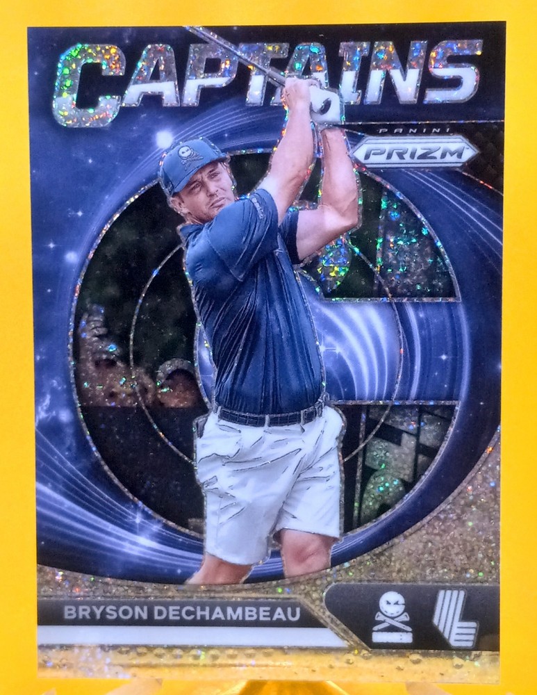 2024 Prizm LIV Golf Bryson DeChambeau Captians #80 GLITTER /299 Crush
