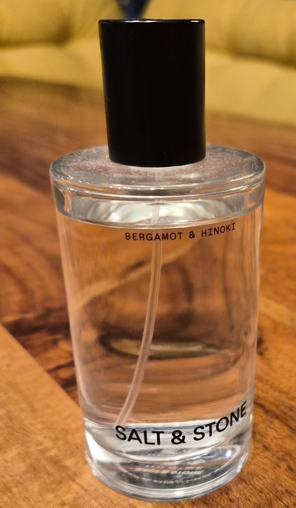 Salt & Stone Bergamot & Hinoki 3.4 oz 100 ml Body and Hair Fragrance Mist