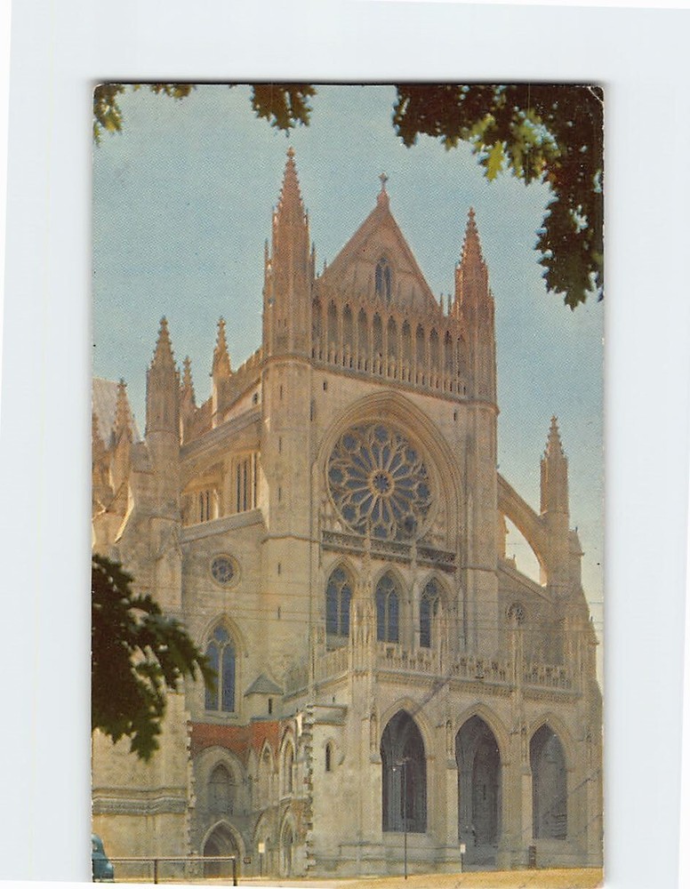 Postcard Washington Cathedral Washington DC USA
