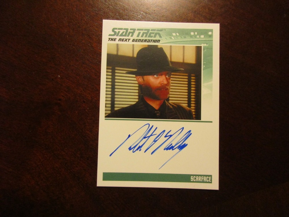 Star Trek The Next Generation Archives & Inscriptions ROBERT O'REILLY Autograph