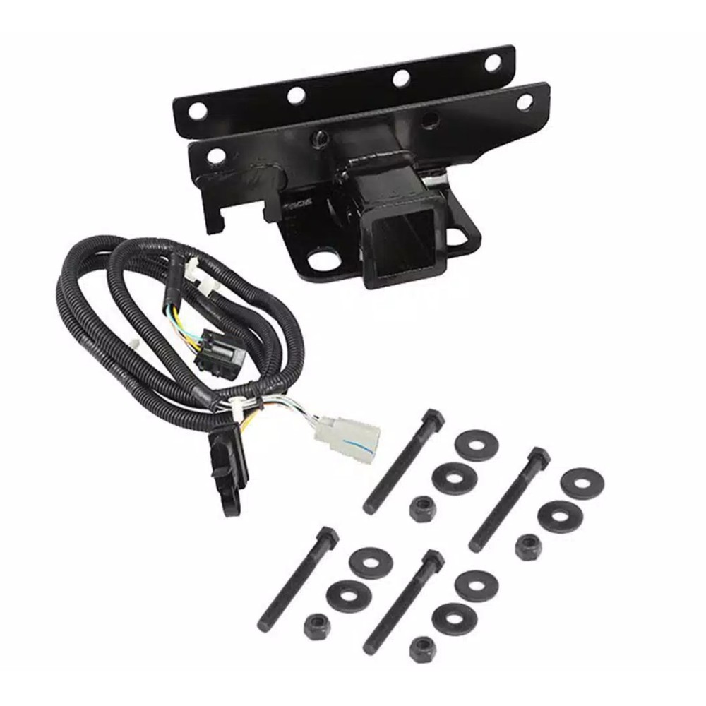 Rugged Ridge Class 3 Trailer Hitch w/ Wiring Harness for 07-18 Jeep Wrangler JK