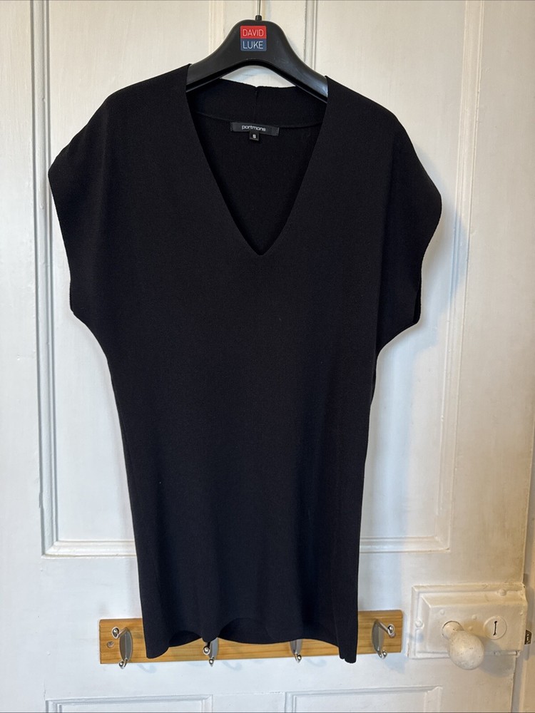 Portmans Womens Black Essential Stretch Tank Top S