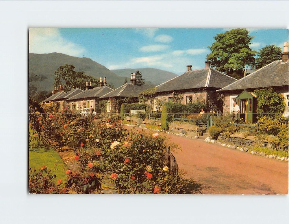 Postcard Luss Village Loch Lomond Scotland