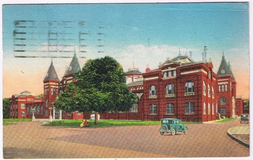 Postcard Old National Museum Washington DC