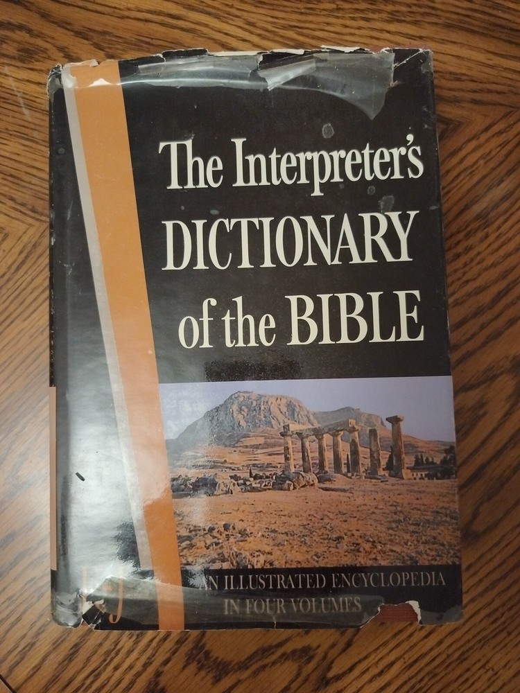 The Interpreter's Dictionary of the Bible Vol 2 E-J Christian Study Commentary