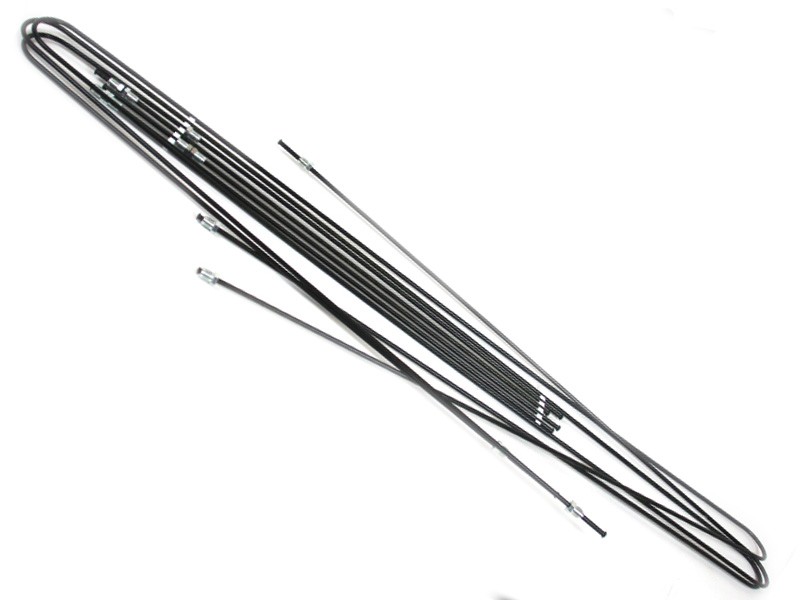 Brake line set for VW Golf 2 Jetta O ABS with brake servo & brake booster