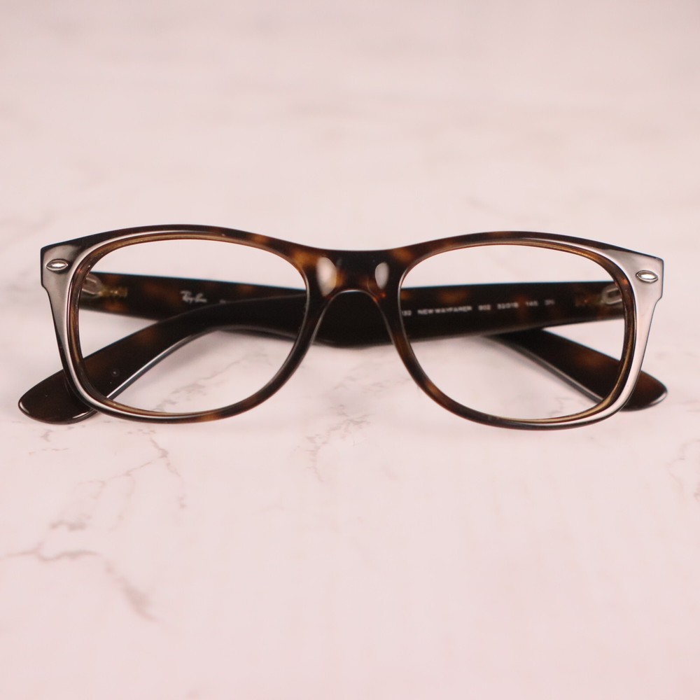 RAY-BAN NEW WAYFARER Sunglasses RB2132 902 Italy Brown 52-18-145 FRAMES ONLY