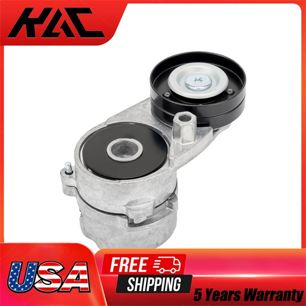 Belt Tensioner with Pulley For 1997-2001 Audi A4 Quattro V6 2.8L Steel 89336