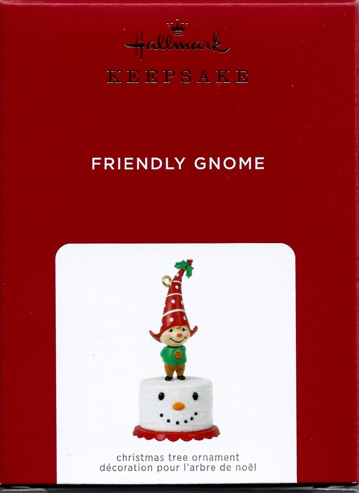 Friendly Gnome Nutmeg Limited Edition VIP 2021 Keepsake Christmas Ornament New