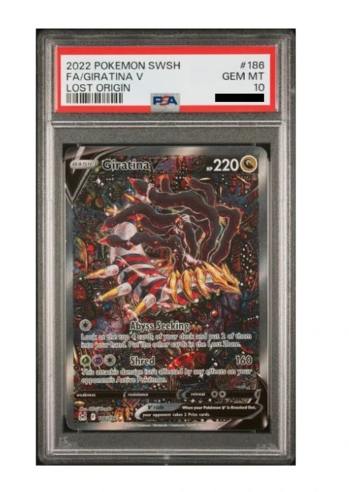 GIRATINA V PSA 10 | READ DESCRIPTION | PSA 9 + | 🔥SLAB PACK🔥IR OR BETTER