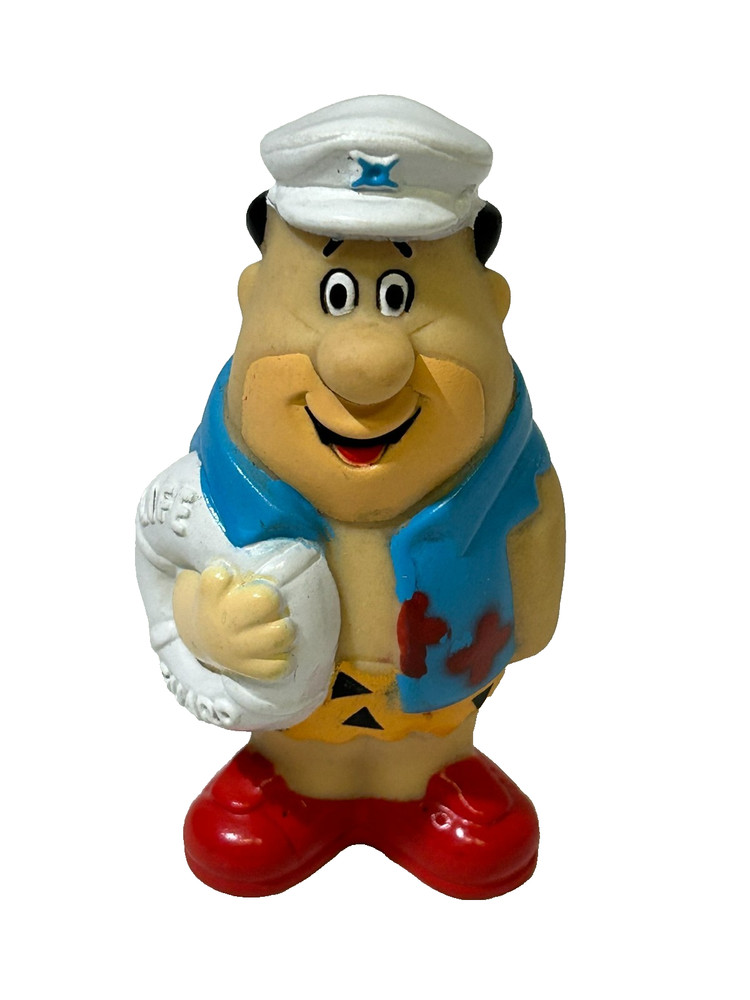 Vintage 1990 Hanna-Barbara The Flintstones Fred Flintstone Life Guard 4