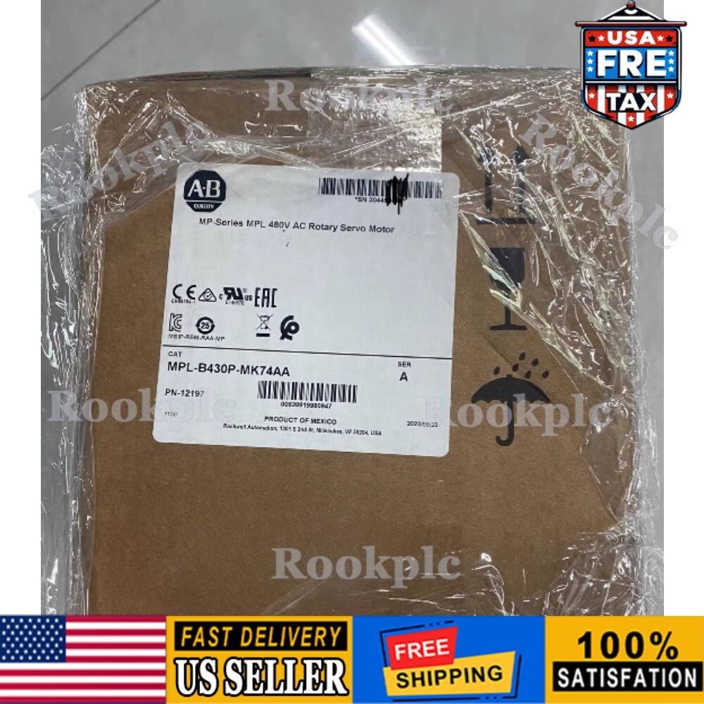 New Sealed Allen Bradley MPL-B430P-MK74AA Ser A Kinetix Servo Motor