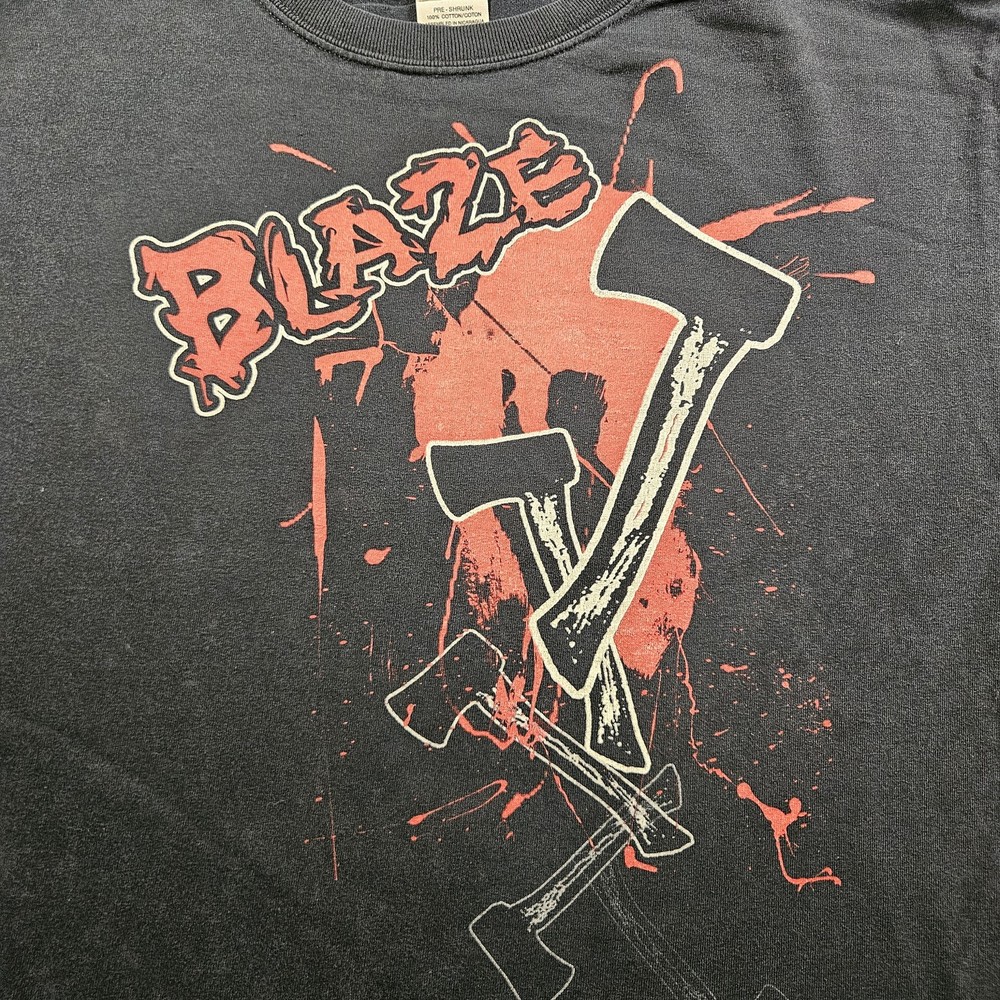 Blaze Ya Dead Homie Shirt ICP XL Black Psychopathic Records Hatchetman 00s Tee